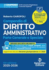 Compendio superiore di diritto amministrativo 2025-2026 per il Concorso in magistratura e per concorsi superiori