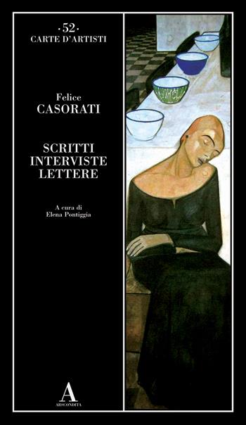 Scritti, interviste, lettere - Felice Casorati - Libro Abscondita 2022, Carte d'artisti | Libraccio.it