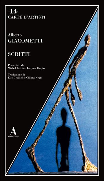 Scritti - Alberto Giacometti - Libro Abscondita 2025, Carte d'artisti | Libraccio.it