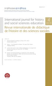 International journal for history and social sciences education-Revue internationale de didactique de l'histoire et des sciences sociales (2019). Vol. 4