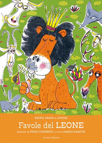 Favole del leone. Ediz. illustrata  - Libro Corraini 2023 | Libraccio.it