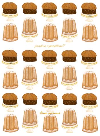 Pandoro o panettone? Quaderno - Elinor Marianne - Libro elinor marianne 2025 | Libraccio.it