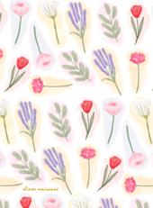 Trionfo di fiori primaverili. Quaderno