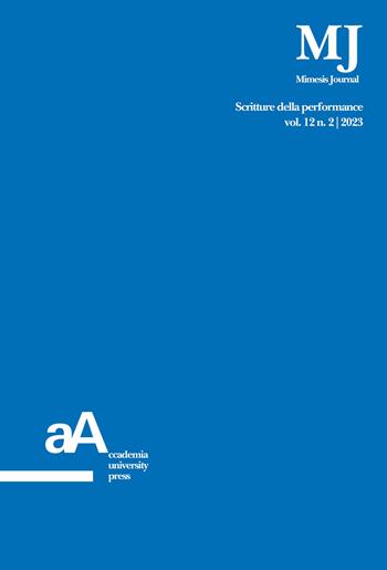 Mimesis journal. Vol. 12/2  - Libro Accademia University Press 2024 | Libraccio.it