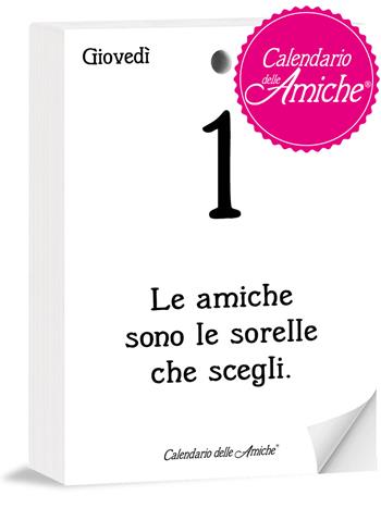 Calendario delle amiche 2026  - Libro My Life 2025 | Libraccio.it
