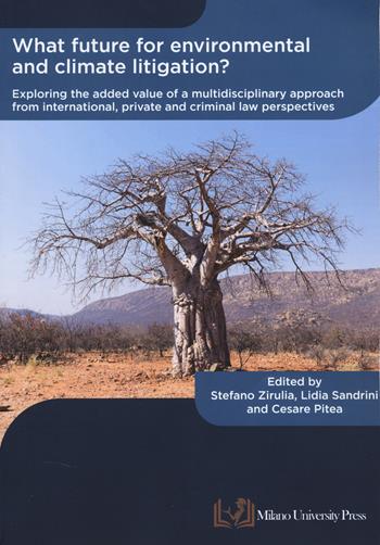 What future for environmental and climate litigation? Exploring the added value of a multidisciplinary approach from international, private and criminal law perspectives - L. Sandrin - Libro Milano University Press 2024 | Libraccio.it
