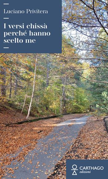 I versi chissà perché hanno scelto me - Luciano Privitera - Libro Carthago 2025 | Libraccio.it