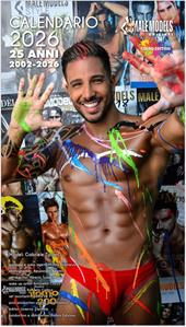 Calendario 2026. Male models