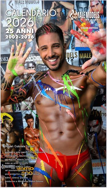 Calendario 2026. Male models - Alessandro Negrini, Mattia Pagliarulo - Libro Pathos Edizioni 2025 | Libraccio.it