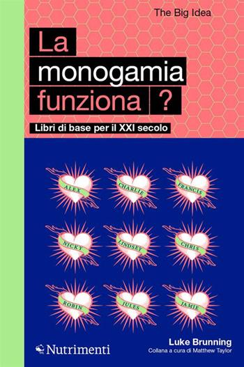 La monogamia funziona? - Luke Brunning - Libro Nutrimenti 2023, The Big Idea. Libri di base per il XXI secolo | Libraccio.it