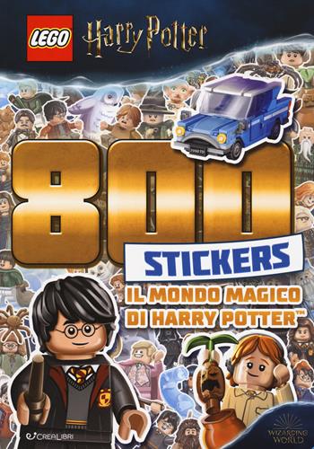 Il mondo magico di Harry Potter. 800 stickers. Lego Harry Potter  - Libro Crealibri 2023 | Libraccio.it