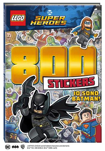 Io sono Batman! Lego DC. 800 stickers. Ediz. a colori  - Libro Crealibri 2024, Lego DC Super Heroes | Libraccio.it
