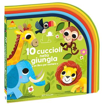 10 cuccioli nella giungla. Un libro per contare. 1 2 3 conta con me. Ediz. a colori  - Libro Crealibri 2025 | Libraccio.it