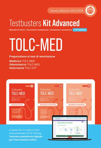 TOLC-MED. Test Medicina 2024/2025. Kit advanced. Con Simulatore Testbusters  - Libro Testbusters 2023 | Libraccio.it