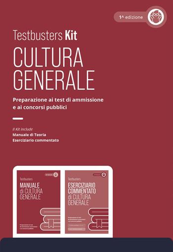 Testbusters Kit Cultura Generale. Con simulatore online  - Libro Testbusters 2025 | Libraccio.it