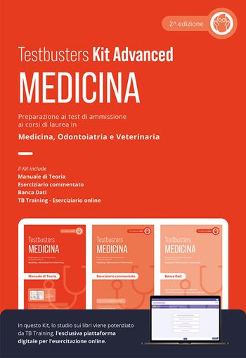 Testbusters Test di Medicina 2025 - Kit Advanced. Con Simulatore Testbusters  - Libro Testbusters 2024 | Libraccio.it