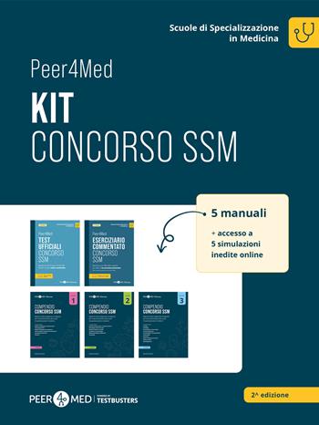 Peer4Med. Kit basic per preparazione del Concorso SSM per l'accesso alle Scuole di Specializzazione in Medicina  - Libro Testbusters 2025 | Libraccio.it