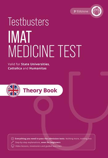 Testbusters. IMAT. Medicine in English. Theory book. Con video-lezioni  - Libro Testbusters 2026 | Libraccio.it