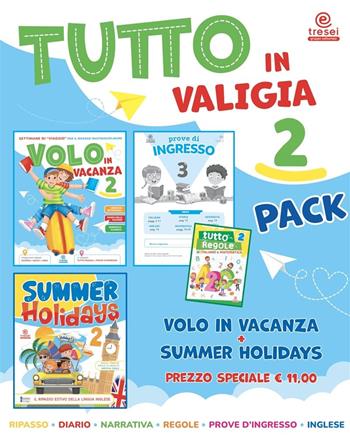 Tutto in valigia. Pack. Vol. 2  - Libro Tre Sei Scuola 2025 | Libraccio.it