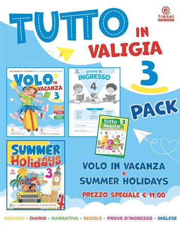 Tutto in valigia. Pack. Vol. 3  - Libro Tre Sei Scuola 2025 | Libraccio.it