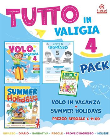 Tutto in valigia. Pack. Vol. 4  - Libro Tre Sei Scuola 2025 | Libraccio.it