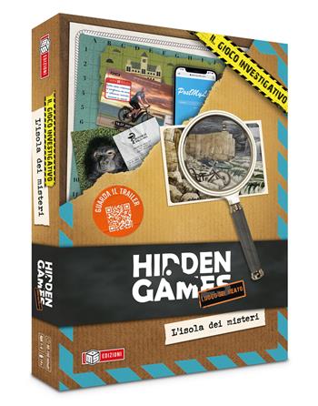 Hidden Games. L'isola dei misteri. Gioco da tavolo  MS Edizioni 2024 | Libraccio.it