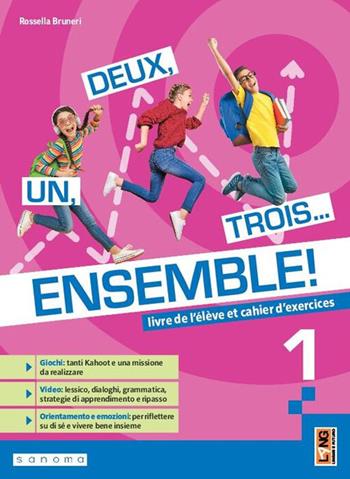 Un, deux, trois... Ensemble! Avec Apprendre pour tous. Per la Scuola media. Vol. 1 - Rossella Bruneri - Libro Lang 2025 | Libraccio.it