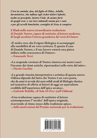 Iliade - Omero - Libro Ponte alle Grazie 2025, Fuori collana | Libraccio.it