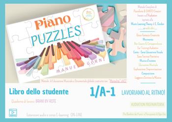Piano Puzzles. Libro dello studente 1/A-1. - Manuela Gorni - Libro EBS Print 2024 | Libraccio.it