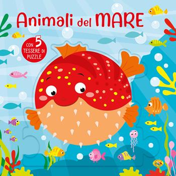 Animali del mare. Ediz. a colori  - Libro Grillo Parlante 2025, Puzzle sagomato | Libraccio.it