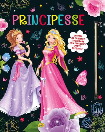 Principesse. Disegni da grattare e colorare. Ediz. a colori  - Libro Grillo Parlante 2024 | Libraccio.it