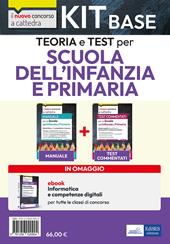 Kit di base concorso a cattedra. Scuola dell'infanzia e primaria. Teoria e test. Con ebook. Con software di simulazione