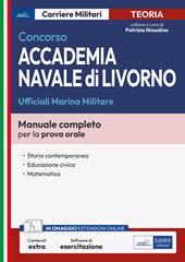 Concorso accademia navale di Livorno. Ufficiali Marina. Con espansione online. Con software di simulazione