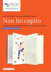 Non ho capito. Strategie e proposte didattiche per la comprensione del testo