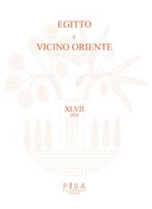 Egitto e vicino Oriente (2024). Vol. 47