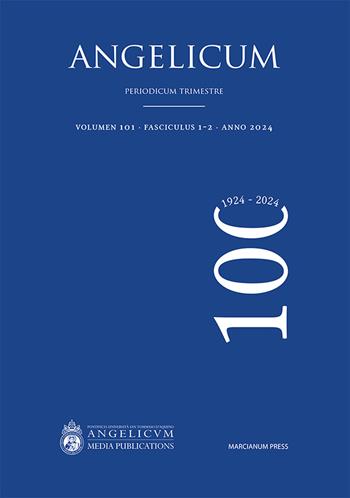 Angelicum (2024). Vol. 101  - Libro Marcianum Press 2025 | Libraccio.it