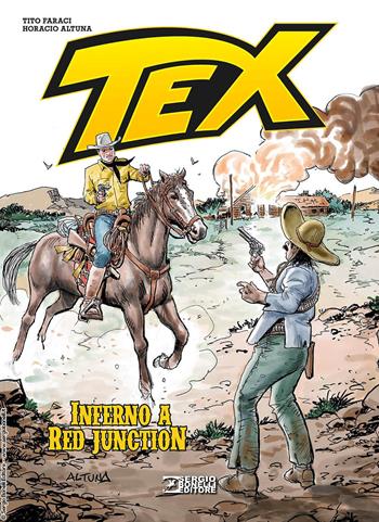 Tex. Inferno a Red Juction - Tito Faraci, Altuna - Libro Sergio Bonelli Editore 2025 | Libraccio.it
