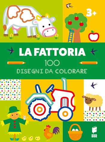 La fattoria. 100 disegni da colorare. Ediz. illustrata  - Libro Buk Buk 2025 | Libraccio.it