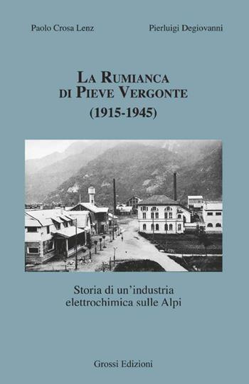 La rumianca di Pieve Vergonte (1915-1945). Storia di un'industria elettrochimica sulle Alpi - Paolo Crosa Lenz, Pierluigi Degiovanni - Libro Grossi 2026 | Libraccio.it