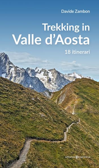 Trekking in valle d'Aosta. 18 itinerari - Davide Zambon - Libro Editoriale Programma 2024 | Libraccio.it