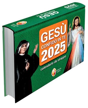 Gesù confido in te. Calendario a strappo 2025  - Libro Editrice Shalom 2024, Agende e calendari | Libraccio.it