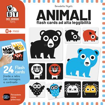 Animali. flash cards ad alta leggibilità. Ediz. a colori - Benedetta Nigelli - Libro DB Toys 2024 | Libraccio.it
