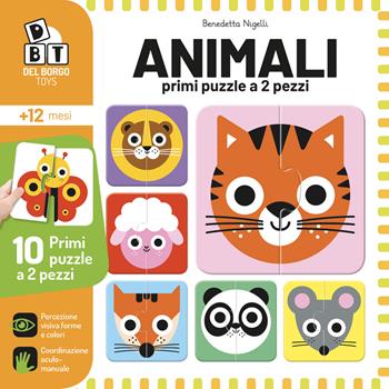 Animali. Primi puzzle a 2 pezzi. Ediz. a colori - Benedetta Nigelli - Libro DB Toys 2024 | Libraccio.it