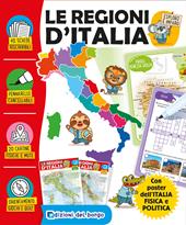 Le regioni d'Italia. Esploro e imparo. Ediz. a colori. Con pennarello cancellabile. Con Poster