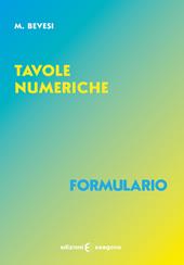 Tavole numeriche. Formulario