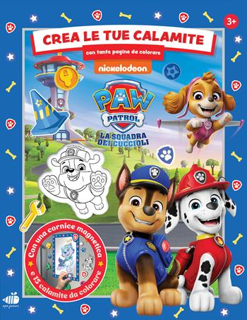 Crea le tue calamite. Paw Patrol. Con tante pagine da colorare. Ediz. a colori  - Libro Ape Junior 2025 | Libraccio.it