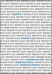 Making Place. Federico II and CUHK Design workshop