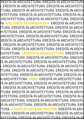 Eredità in Architettura. Atelier(s) Alfonso Femia. Park. Ediz. italiana e inglese