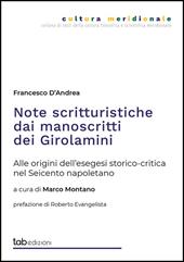 Note scritturistiche dai manoscritti dei Girolamini. Alle origini dell'esegesi storico-critica nel Seicento napoletano