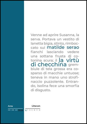 La virtù di Checchina. Nuova ediz. - Matilde Serao - Libro Tab edizioni 2026 | Libraccio.it
